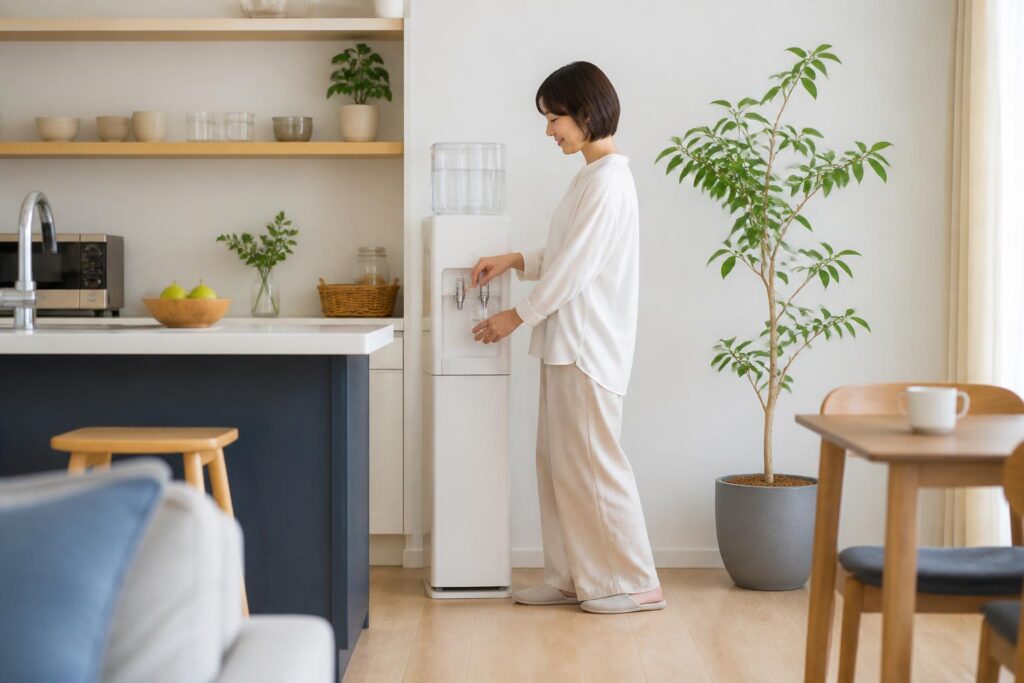 宅配水サーバーのプランを比較するポイントは?